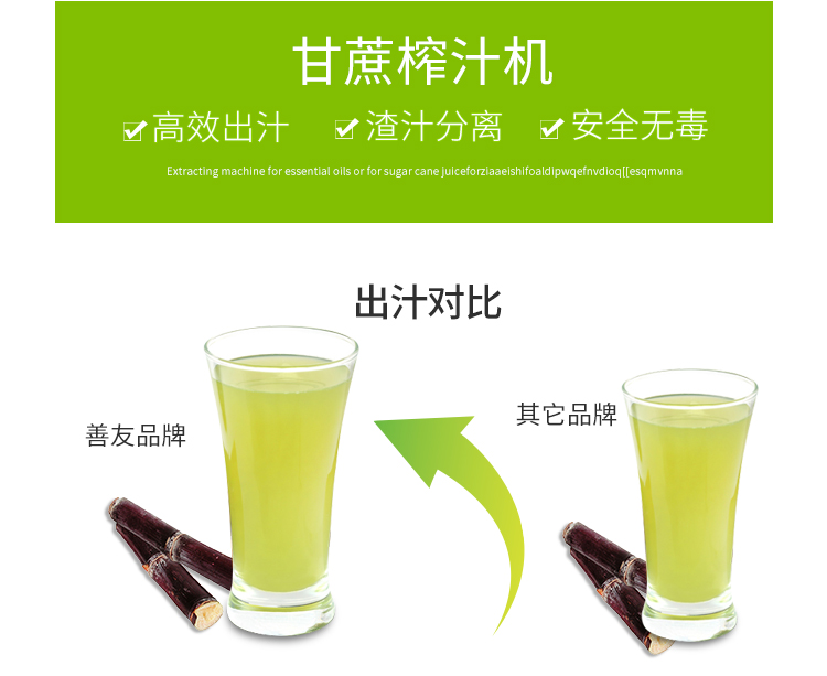 臺(tái)式甘蔗榨汁機(jī)